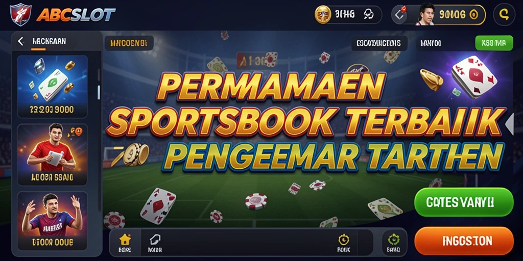 Tampilan gameplay seru pada aplikasi Sportsbook ABCSLOT.