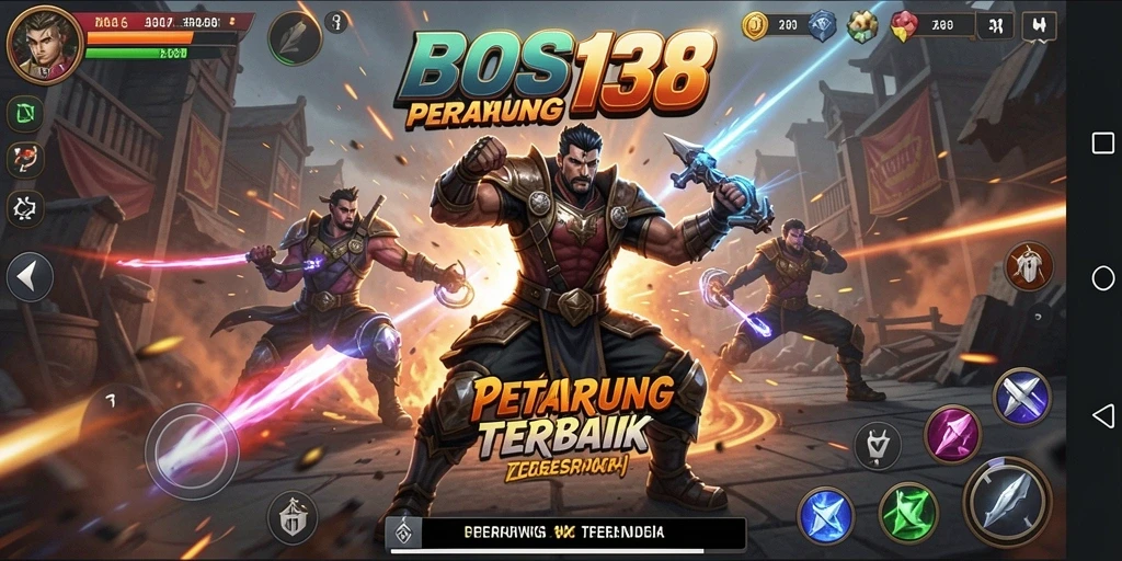 Tangkapan layar gameplay BOS138 yang menampilkan aksi pertarungan yang mendebarkan.