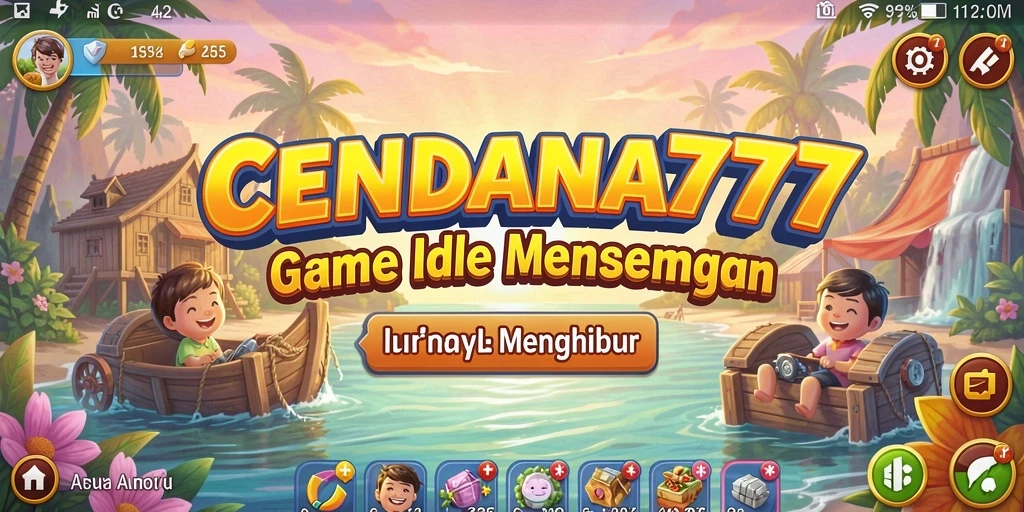 Tampilan gameplay CENDANA777 yang menarik dan penuh warna.