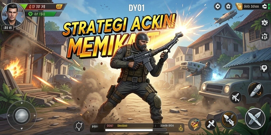 Tampilan menawan dari gameplay SLG yang penuh strategi.