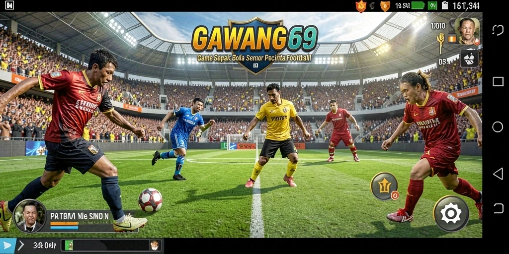 Tangkapan layar GAWANG69 menunjukkan aksi seru di lapangan sepak bola.