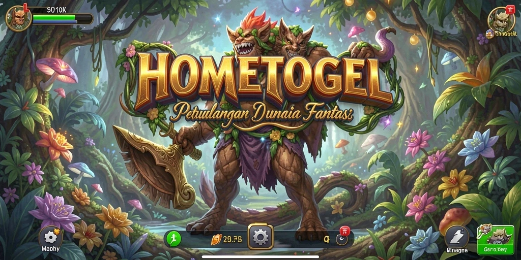 Tampilan permainan HOMETOGEL yang mendebarkan dan penuh tantangan.