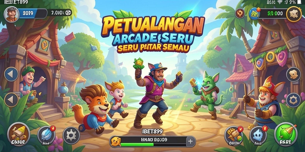 Gambaran menarik dari gameplay seru IBET899 di dunia Arcade.