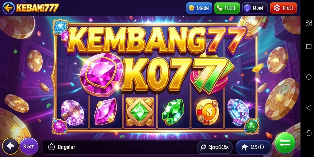 Screenshot KEMBANG777 menampilkan gameplay Slot yang seru dan grafis mengagumkan.