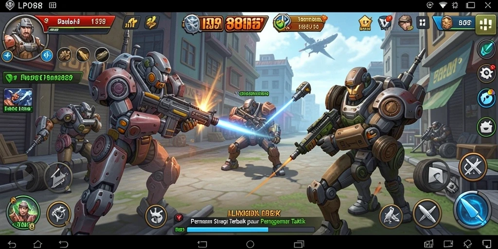 Screenshot utama LPO88 menunjukkan gameplay menegangkan dan strategi mendalam.