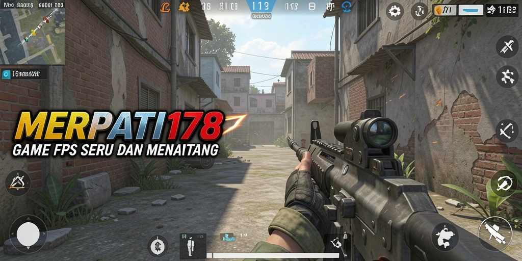 Tampilan gameplay menarik dari MERPATI178 yang menunjukkan aksi tembak menembak.