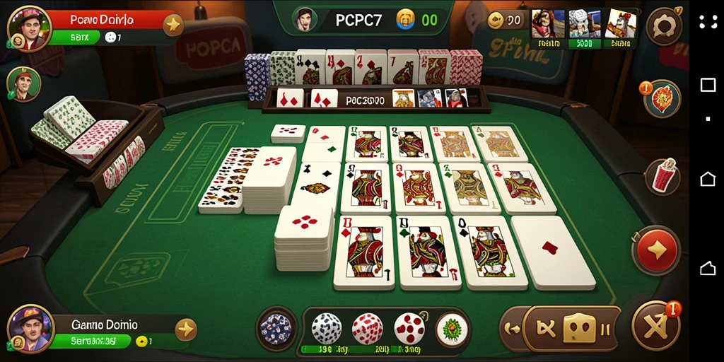 Tangkapan layar gameplay PCPC7 yang seru dan kompetitif.