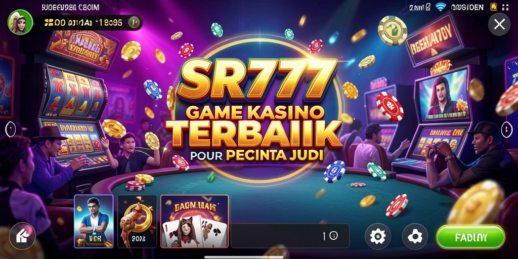 Screenshot SR777 menampilkan gameplay Kasino yang seru dan interaktif.