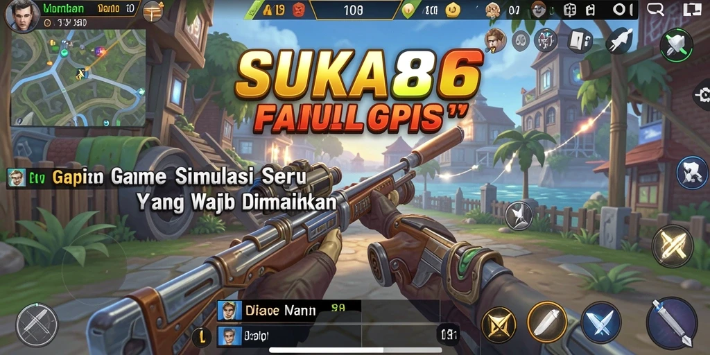 Tampilan gameplay menarik di SUKA86 dengan berbagai aktivitas simulasi.