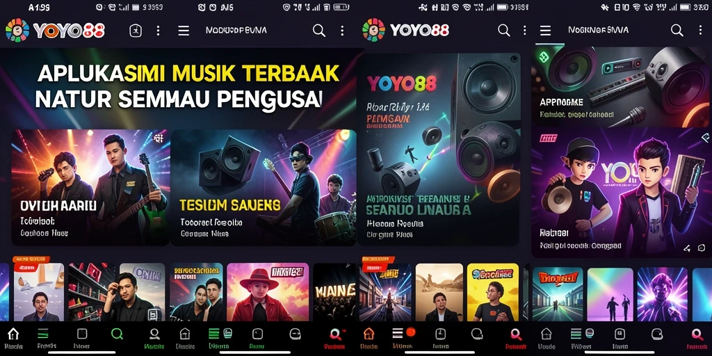 Screenshot gameplay <strong>YOYO88</strong> menampilkan interaksi musik yang menyenangkan.