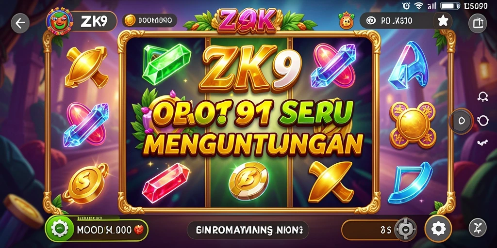 Gameplay seru ZK9 dengan mesin Slot menawan.